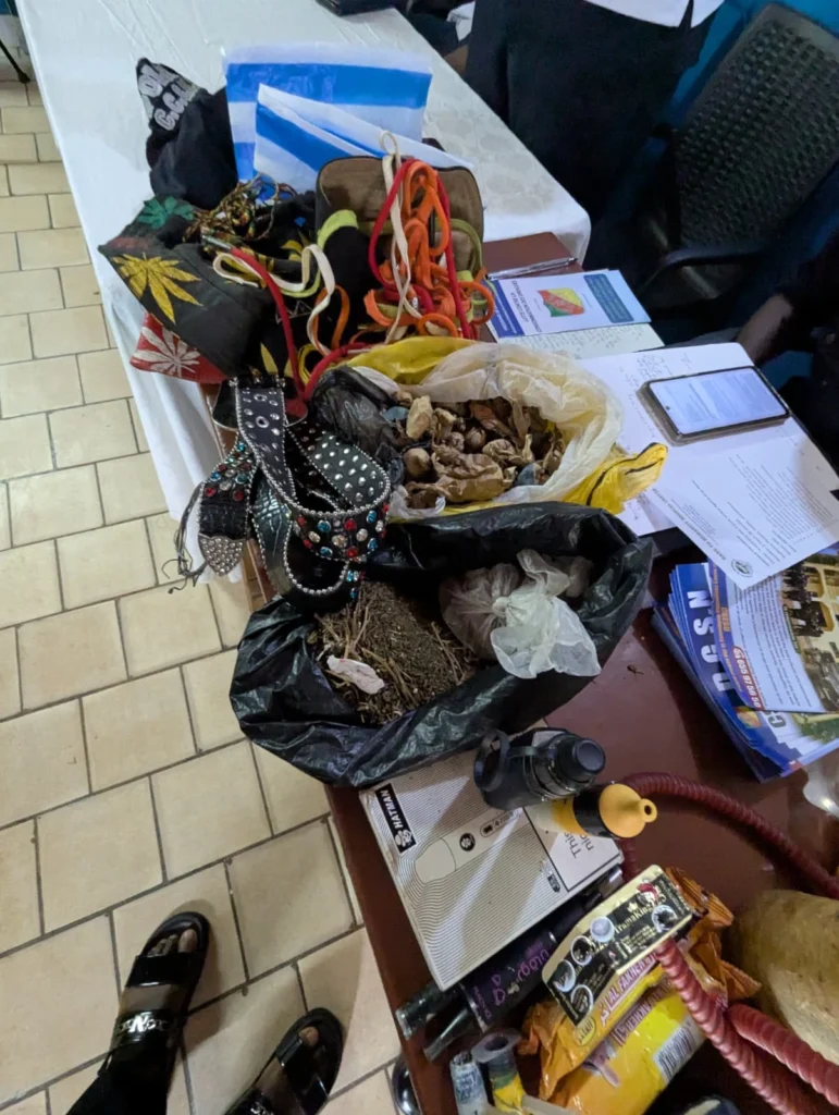 A Hand to Humanity drug prevention campaign with youth in Yaoundé Cameroon- drug addiction help in cameroon